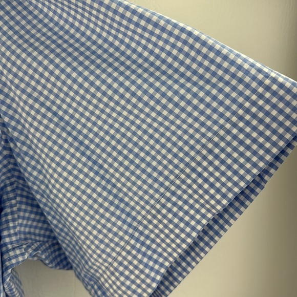 Lacoste Short Sleeve Checkered Button Down Shirt - Picture 3 of 9